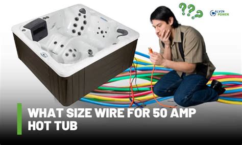 50 amp hot tub wiring